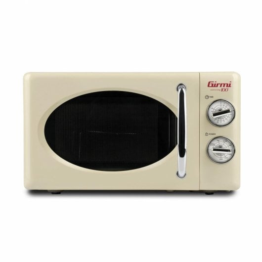 Microondas Girmi FM21 20 L 700W con Grill Control Giratorio Beige