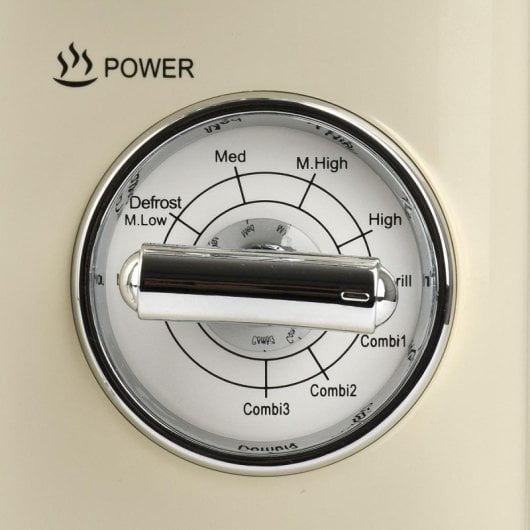 Microondas Girmi FM21 20 L 700W con Grill Control Giratorio Beige