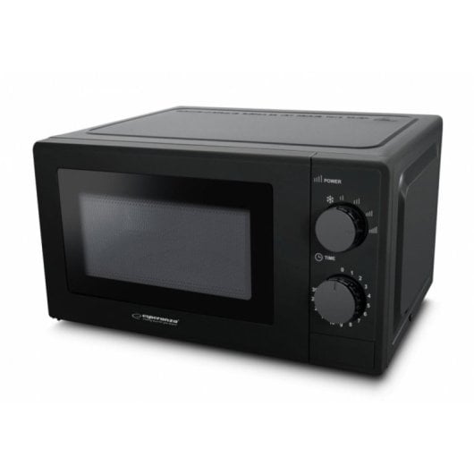 Microondas Esperanza ESTOFADO 20L 700W Función Descongelar Control Giratorio