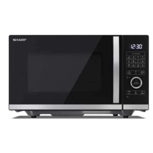 Microonde Sharp YC-QG254AE-B 25L 900W Grill Quarzo Display LED Programmi Automatici