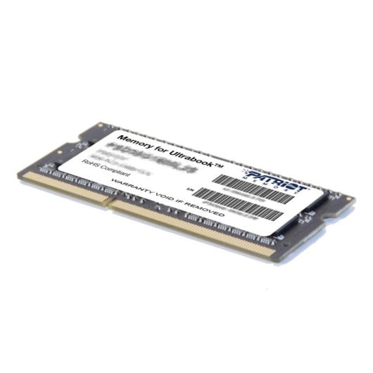 Memoria RAM Patriot 8GB 1x8GB DDR3 1600MHz SO-DIMM CL11 Unbuffered