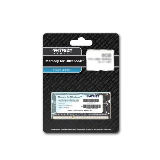 Memoria RAM Patriot 8GB 1x8GB DDR3 1600MHz SO-DIMM CL11 Unbuffered