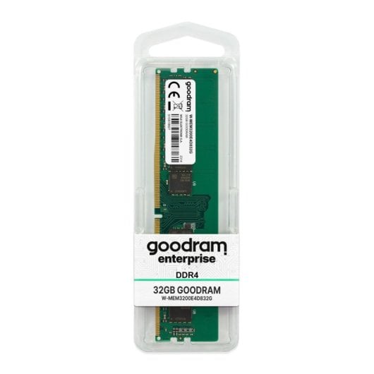 Memoria RAM Goodram W-MEM3200E4D832G 32GB 1x32GB DDR4 3200MHz CL22 ECC UDIMM Grün