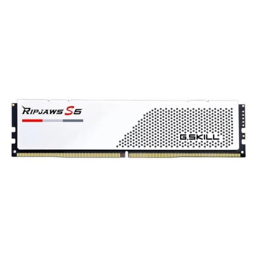 Arbeitsspeicher RAM G.Skill Ripjaws S5 96GB 2x48GB DDR5 5200MHz CL40 Intel XMP Weiß