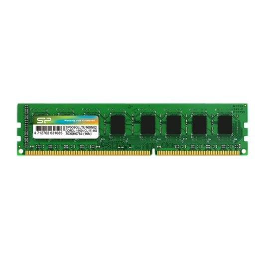Memoria RAM Silicon Power SP004GLLTU160N02 4GB 1x4GB DDR3L 1600MHz CL11 DIMM