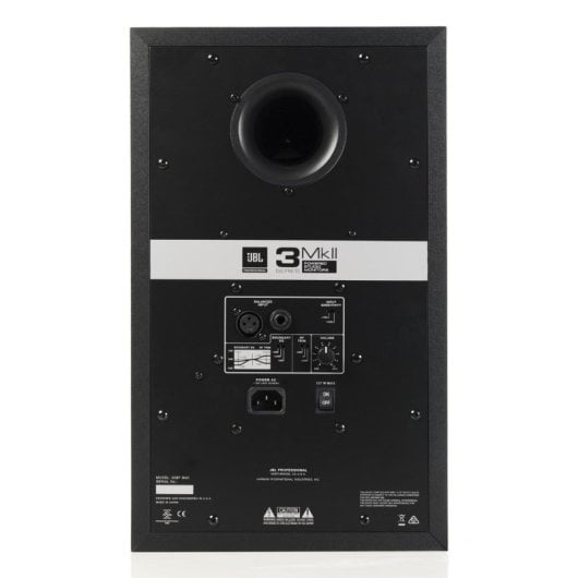Altoparlanti JBL Studio Monitor Attivi XLR 112W risposta 37-24000Hz con tweeter 1" e woofer 8"