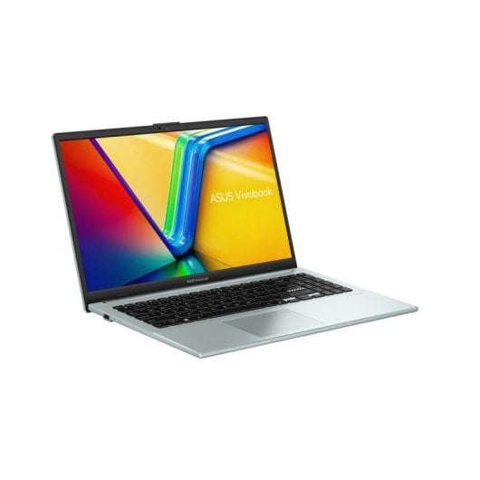 Portátil ASUS Vivobook Go 15 E1504GA-WS34 15.6" Intel Core i3-N305 8GB 256GB SSD Windows 11 Home Clavier rétroéclairé Vert Gris