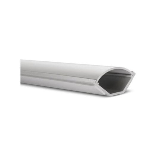 Tubo flexible Apple Maclean MCTV-575 blanc pour protection de câbles sol