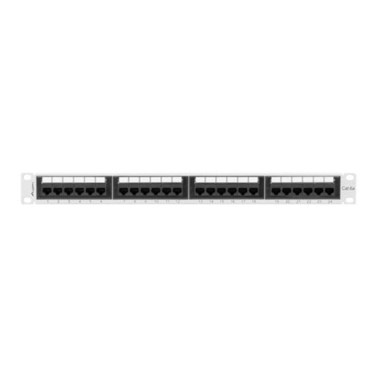 Patch Panel Lanberg PPUA-1024-S 24 Puertos Cat6a UTP Rack 1U Gris