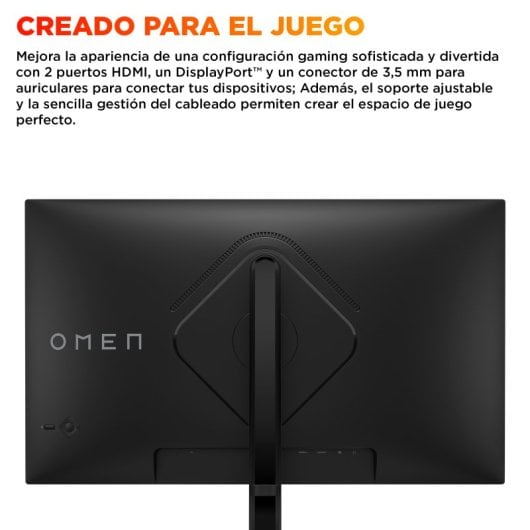 HP OMEN 27q G2 Monitor QHD 180Hz IPS 1ms com HDR400 e Ajuste de Altura