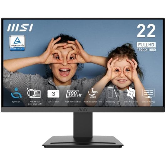 Monitor MSI PRO MP223 E2 21.4" FullHD 100Hz VA 1ms Flat