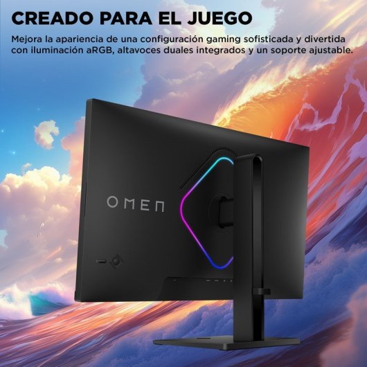 Monitor HP OMEN 27qs G2 27" QHD 280 Hz HDR 400 1ms HDMI AMD FreeSync Compatible con Consolas Negro