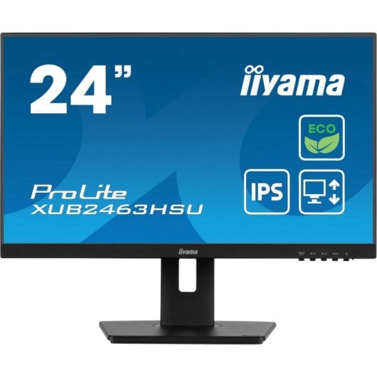 Monitor iiyama ProLite XUB2463HSU-B1 23.8" FullHD 100Hz IPS Altura Ajustável FreeSync