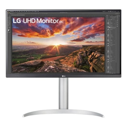 Monitor LG 27UP850K-W.AEU 27" UltraHD 4K 60Hz IPS HDR10 DisplayHDR 400 Altura USB-C 5ms
