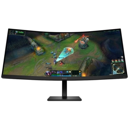 HP OMEN 34c G2 Monitor Curvo 34" UltraWide Quad HD 180Hz VA Display HDR 400 1ms
