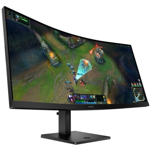 HP OMEN 34c G2 Monitor Curvo 34" UltraWide Quad HD 180Hz VA Display HDR 400 1ms