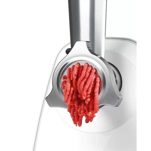 Hachoir à viande Bosch MFW2520W 1500 W Acier inoxydable Blanc 2 grilles