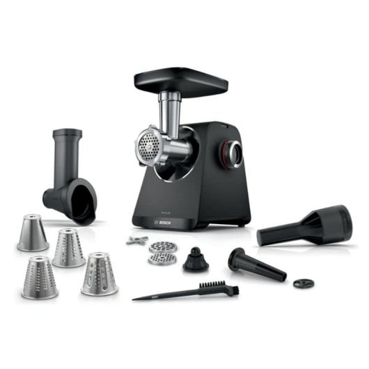 Hachoir Bosch Serie 4 MFWS440B 1900W Noir Argent 2,5kg/min Plastique