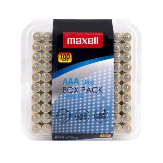 Batteria Maxell 790410 AAA Alcalina 1,5 V 100 pezzi