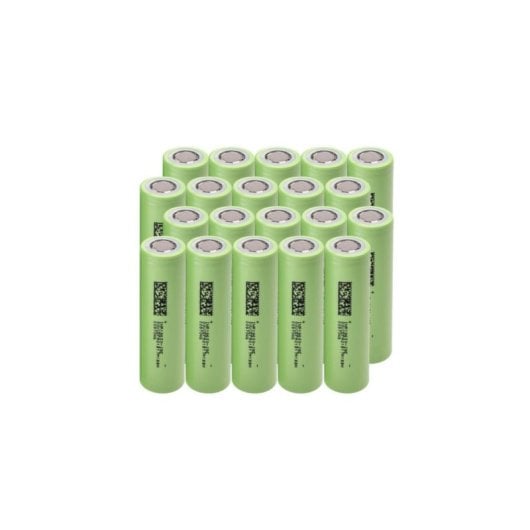 Batterie Green Cell 20GC18650NMC29 18650 2900mAh Li-Ion 3,7V Pack 20 pièces