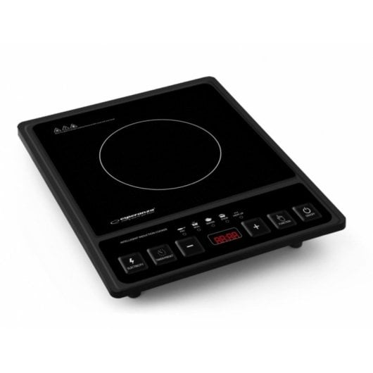 Induktionskochfeld Esperanza EKH011 Schwarz 2000W 1 Kochzone Touch Timer