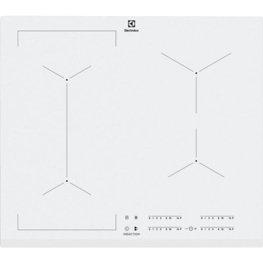Table de cuisson Electrolux EIV63440BW induction 4 zones blanc intégrée