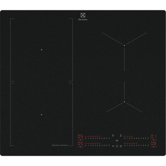 Placa de indução Electrolux EIS62453IZ 4 zonas 60 cm Integrada Vidro Preto