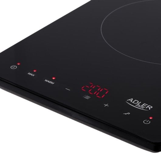 Piastra a induzione Adler AD 6513 2000W 1 zona LCD timer blocco bambini