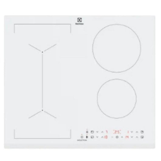 Placa de Indução Electrolux LIV63431BW Branco 59cm 4 Zonas Integrada Touch