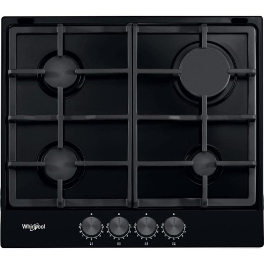 Table de cuisson Whirlpool TGML 660 NB 4 foyers gaz 58 cm anthracite