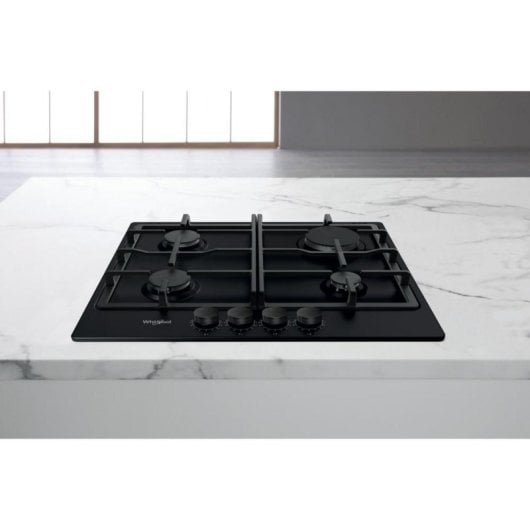 Table de cuisson Whirlpool TGML 660 NB 4 foyers gaz 58 cm anthracite