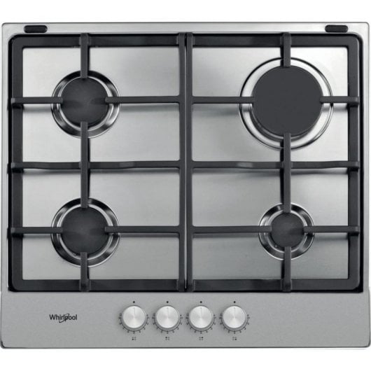 Table de cuisson Whirlpool TGML 660 NB 4 foyers gaz 58 cm anthracite