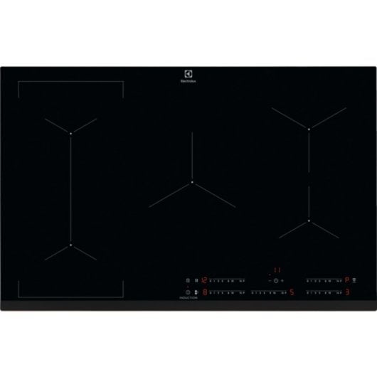 Placa de indução Electrolux EIV835 80 cm 5 zonas Touch Preto integrada