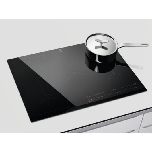 Placa de indução Electrolux EIV835 80 cm 5 zonas Touch Preto integrada