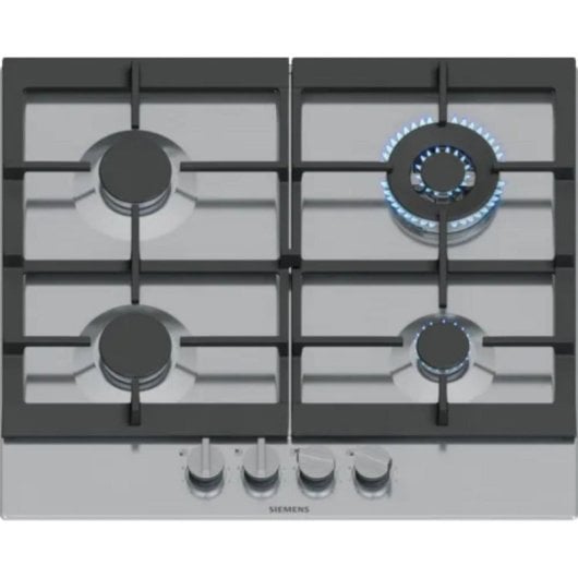Plaque de cuisson gaz Siemens EC6A5HI90 60 cm 4 zones acier inoxydable