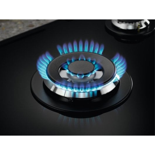 Placa a Gás Electrolux KGG75362K Integrada 74 cm 5 Zonas Preto