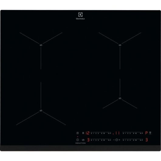 Placa de Indução Electrolux EIS62443 60cm Integrada 4 Zonas Preto Touch