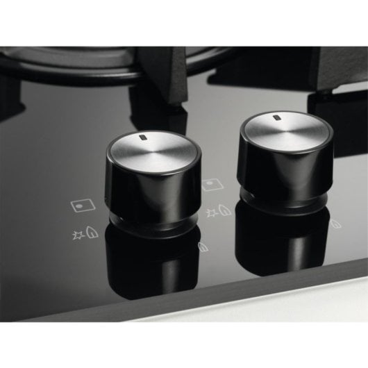 Placa a Gás Electrolux KGG6426K Vidro Preto 4 queimadores 56 cm Integrada
