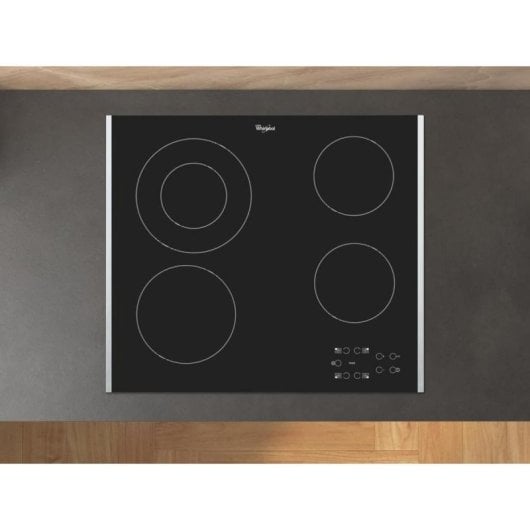 Plaque de cuisson Whirlpool AKT 8130 BA céramique 4 zones verre noir
