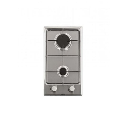 Piano cottura Beko HDCG 32220 SX acciaio inox 2 fuochi Domino integrato