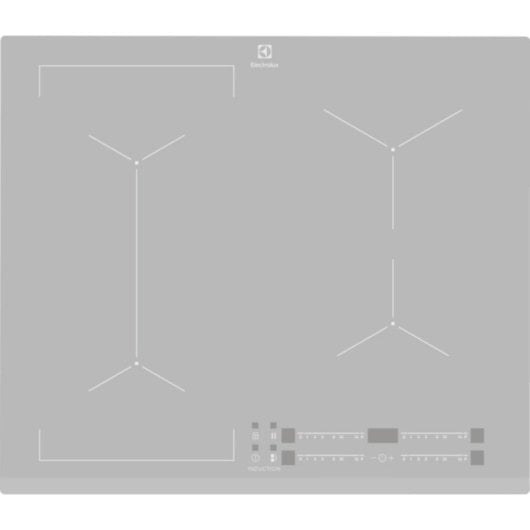 Piano cottura Electrolux EIV63440BS induzione 4 zone Flexi Silver 59cm