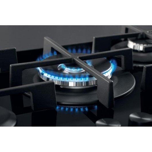Encimera de gas Whirlpool AKWL 728/NB Negro integrado vidrio 5 zonas 75 cm