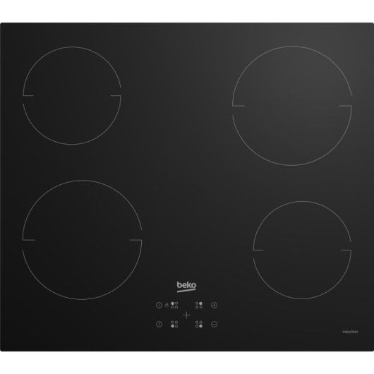 Piano cottura a induzione Beko HII64401QT nero 4 zone touch 60 cm
