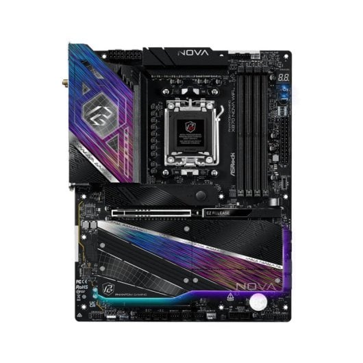 Motherboard Asrock X870 NOVA WIFI X870 AM5 DDR5 ATX WiFi 7 5GbE RGB