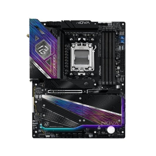 Motherboard Asrock X870 NOVA WIFI X870 AM5 DDR5 ATX WiFi 7 5GbE RGB