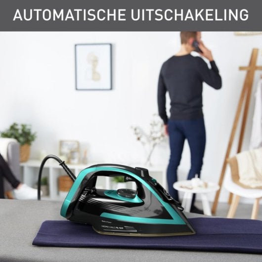Plancha Tefal Puregliss FV8066 Durilium AirGlide Autoclean 3000W 280g/min