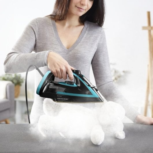 Plancha Tefal Puregliss FV8066 Durilium AirGlide Autoclean 3000W 280g/min