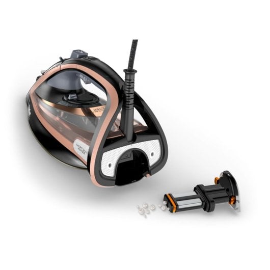 Plancha Tefal Ultimate Pure FV9845 Suela Durilium Autoclean 3100W Negra Cobre