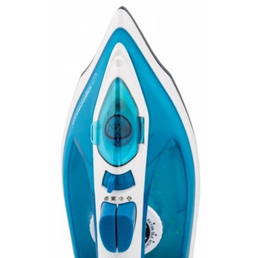 Ferro a vapor Esperanza EHI002 base cerâmica 2200 W azul branco 1,4 m