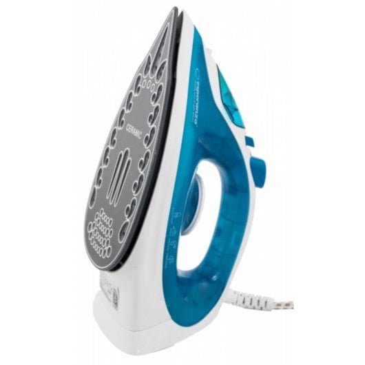 Ferro a vapor Esperanza EHI002 base cerâmica 2200 W azul branco 1,4 m